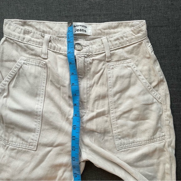 REFORMATION Taylor Pant in Sand - Picture 5 of 6